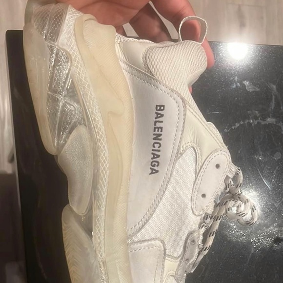 Balenciaga triple s size 45 pretty worn as you can see but selling as I need $